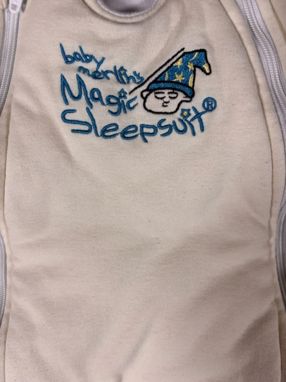 Baby Merlin's Magic Sleepsuit Yellow SMALL (3-6 months) - Picture 5 of 10
